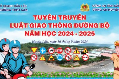 TUYÊN TRUYỀN VỀ LUẬT GIAO THÔNG ĐƯỜNG BỘ NĂM HỌC 2024-2025