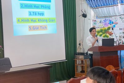 THÚ VỊ BÁO CÁO NGOẠI KHÓA: VUI CÙNG TOÁN HỌC