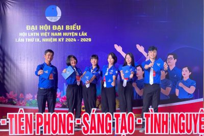 ĐẠI HỘI ĐẠI BIỂU HỘI LHTN VIỆT NAM HUYỆN LẮK LẦN THỨ IX, NHIỆM KỲ 2024-2029