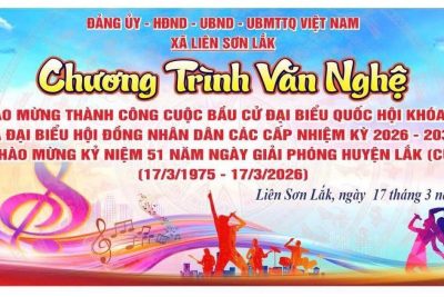 TUỔI TRẺ THPT LẮK RẠNG RỠ TRÊN SÂN KHẤU VĂN NGHỆ MỪNG ĐẢNG – MỪNG XUÂN