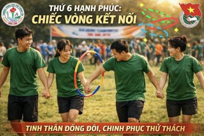 THỨ 6 HẠNH PHÚC TUẦN 27 – LAN TỎA NIỀM VUI TỪ “CHIẾC VÒNG KẾT NỐI”