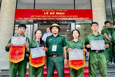 KHÉP LẠI HỘI THAO GDQP-AN TOÀN QUỐC 2026