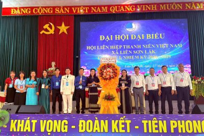 ĐOÀN VIÊN, THANH NIÊN TRƯỜNG THPT LẮK THAM DỰ ĐẠI HỘI ĐẠI BIỂU HỘI LIÊN HIỆP THANH NIÊN VIỆT NAM XÃ LIÊN SƠN LẮK LẦN THỨ I, NHIỆM KỲ 2026 – 2029